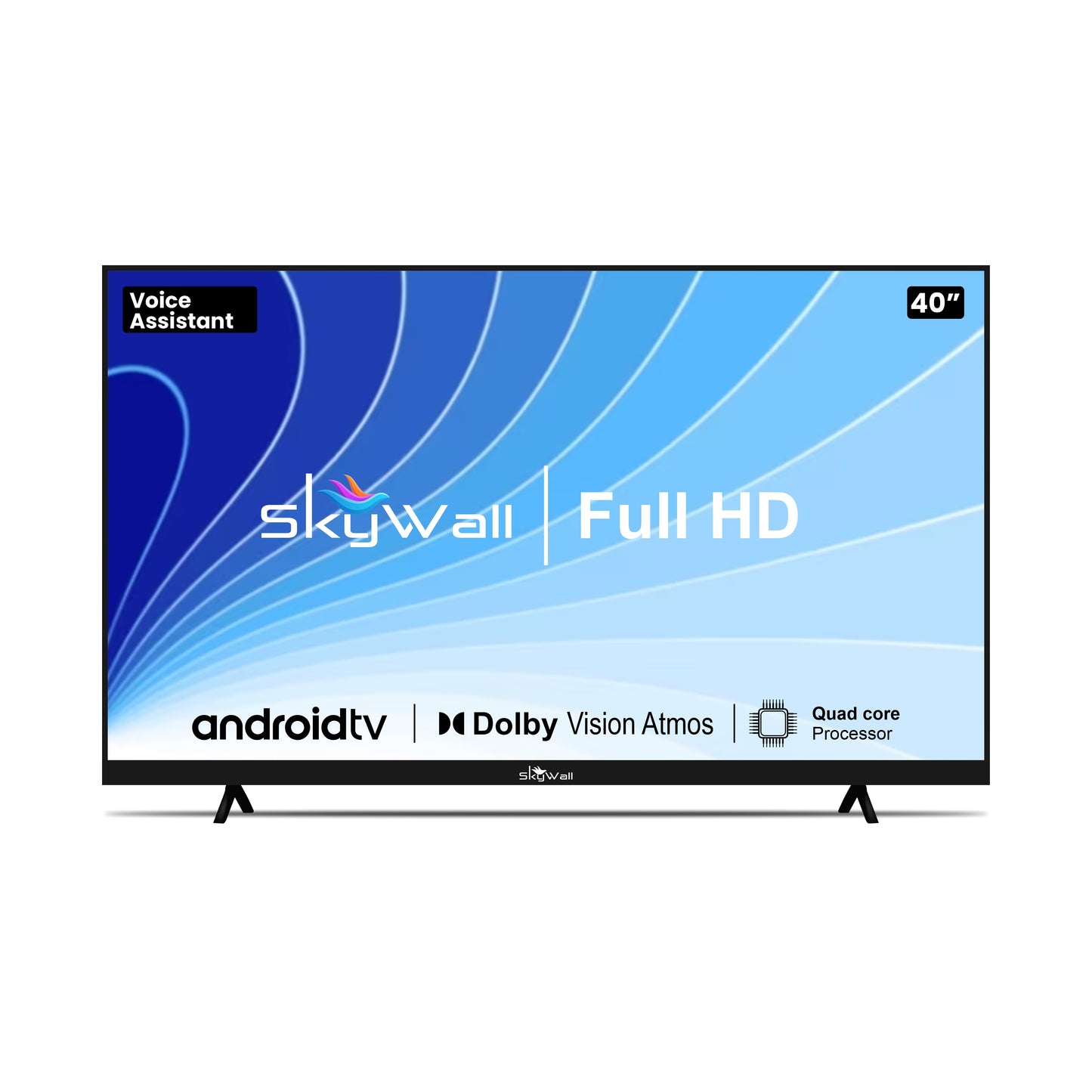 SkyWall™ TV Full HD TV SkyWall 102 cm (40 inches) Full HD Smart LED TV 40SW-Voice With Voice Assistant