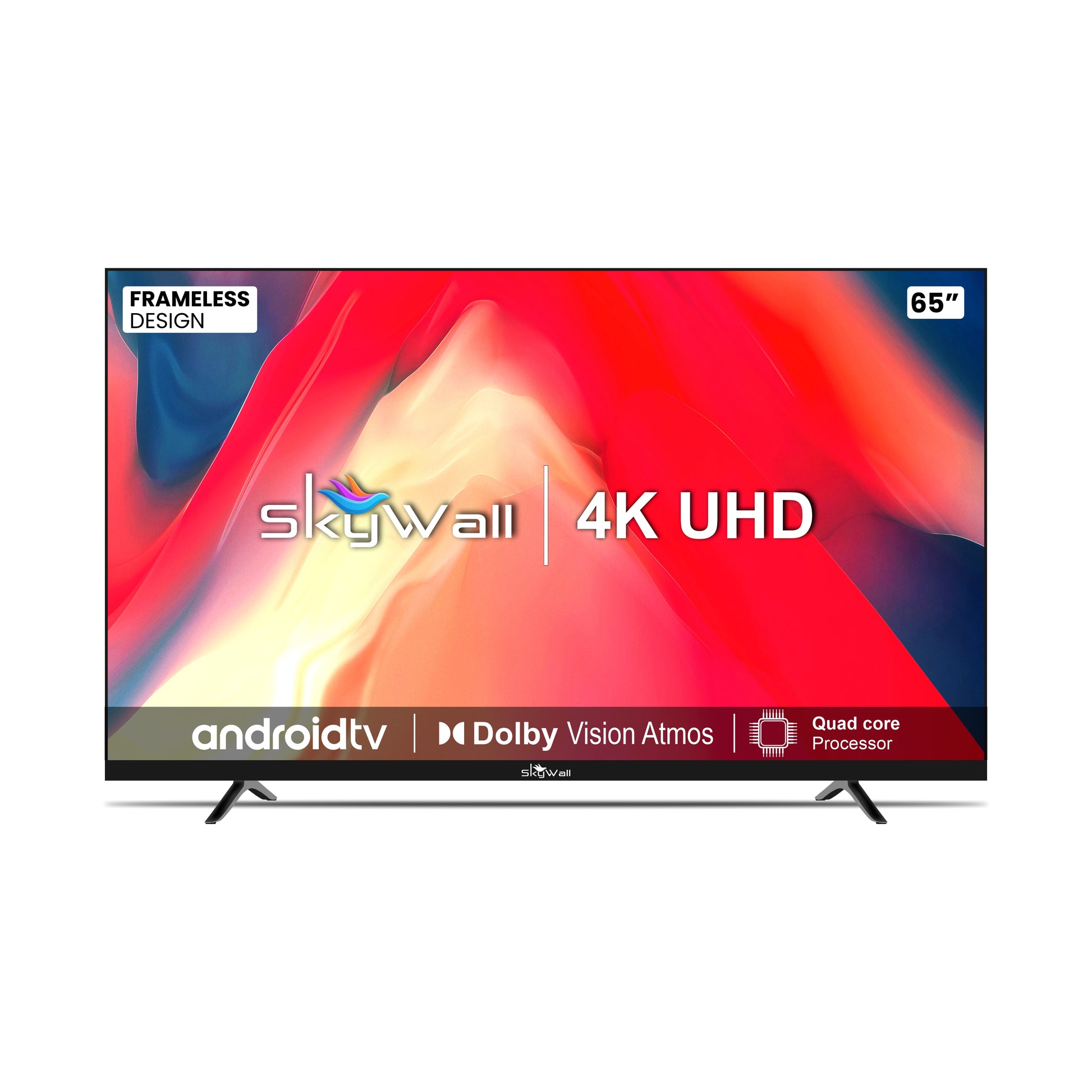 SkyWall 165 cm (65 inches) 4K Ultra HD Smart Android LED TV