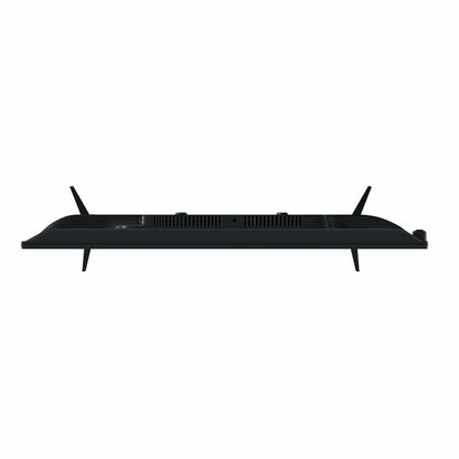 Black electronic device on a white background