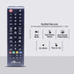 SkyWall remote control with features listed on a gray background