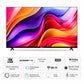 SkyWall 165 cm (65 inches) 4K Ultra HD Smart Android LED TV 65SW4K-Voice | Built-in Google Assistant
