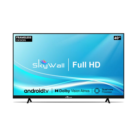 SkyWall™ TV Full HD TV SkyWall 102 cm (40 inches) Full HD Smart LED TV 40SWRR With Black (Frameless Edition) (Dolby Audio)