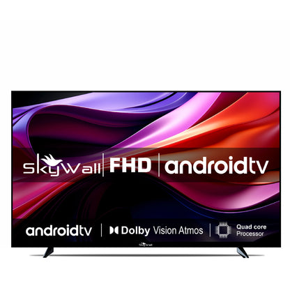 SkyWall 102 cm (40 inches) Full HD Smart TV 40SWRR With Black (Frameless Edition) (Dolby Audio)