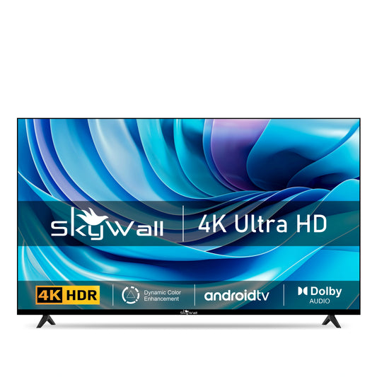 SkyWall 127 cm (50 inches) 4K Ultra HD Smart Android LED TV 50SW-4K With (Frameless Edition)