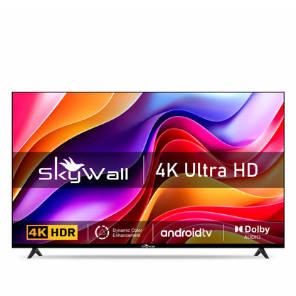 SkyWall 165 cm (65 inches) 4K Ultra HD Smart Android LED TV 65SW4K-Voice | Built-in Google Assistant