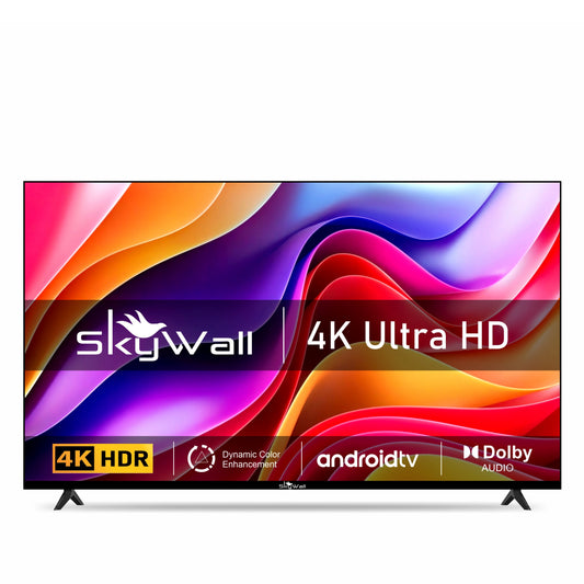 SkyWall 165 cm (65 inches) 4K Ultra HD Smart Android LED TV 65SW4K-Voice | Built-in Google Assistant