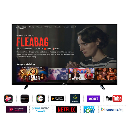 SkyWall 102 cm (40 inches) Full HD Smart LED TV 40SW-Voice With Voice Assistant